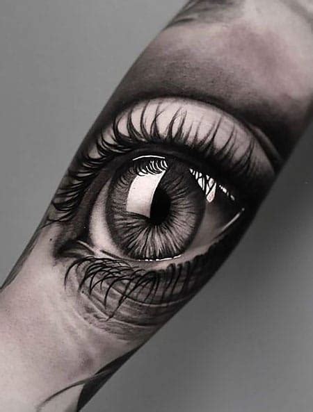 eye realistic tattoo|simple eye tattoo designs.